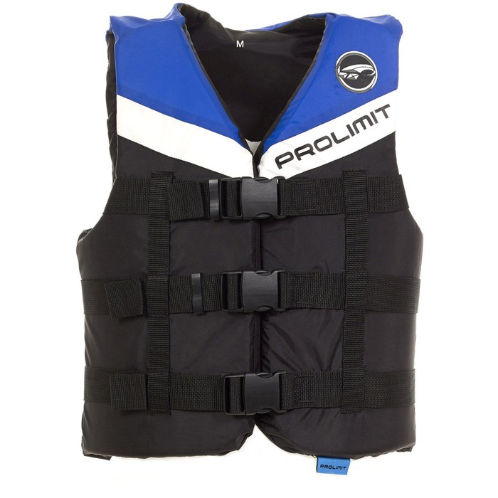 PROLIMIT Vest Nylon 3-Buckle Black/Blue