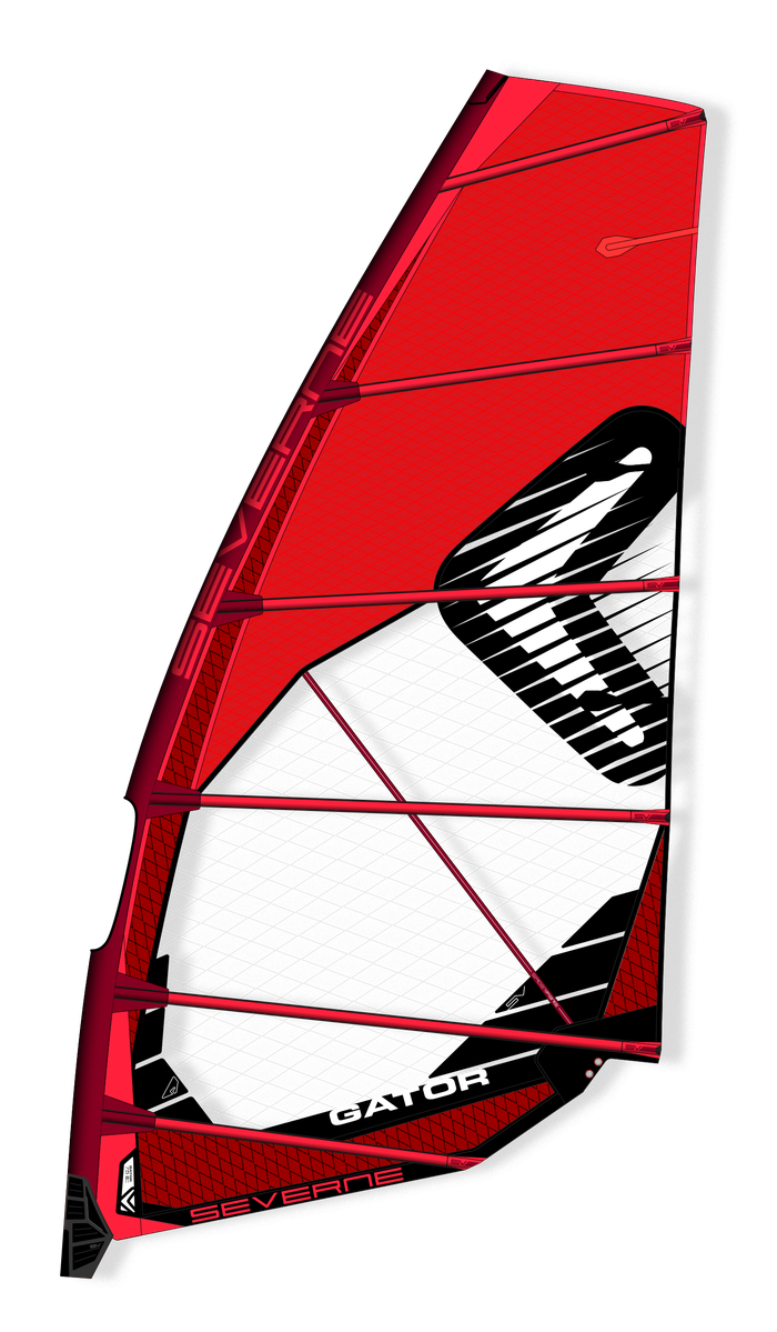 SEVERNE Windsurf Segel GATOR red 2023