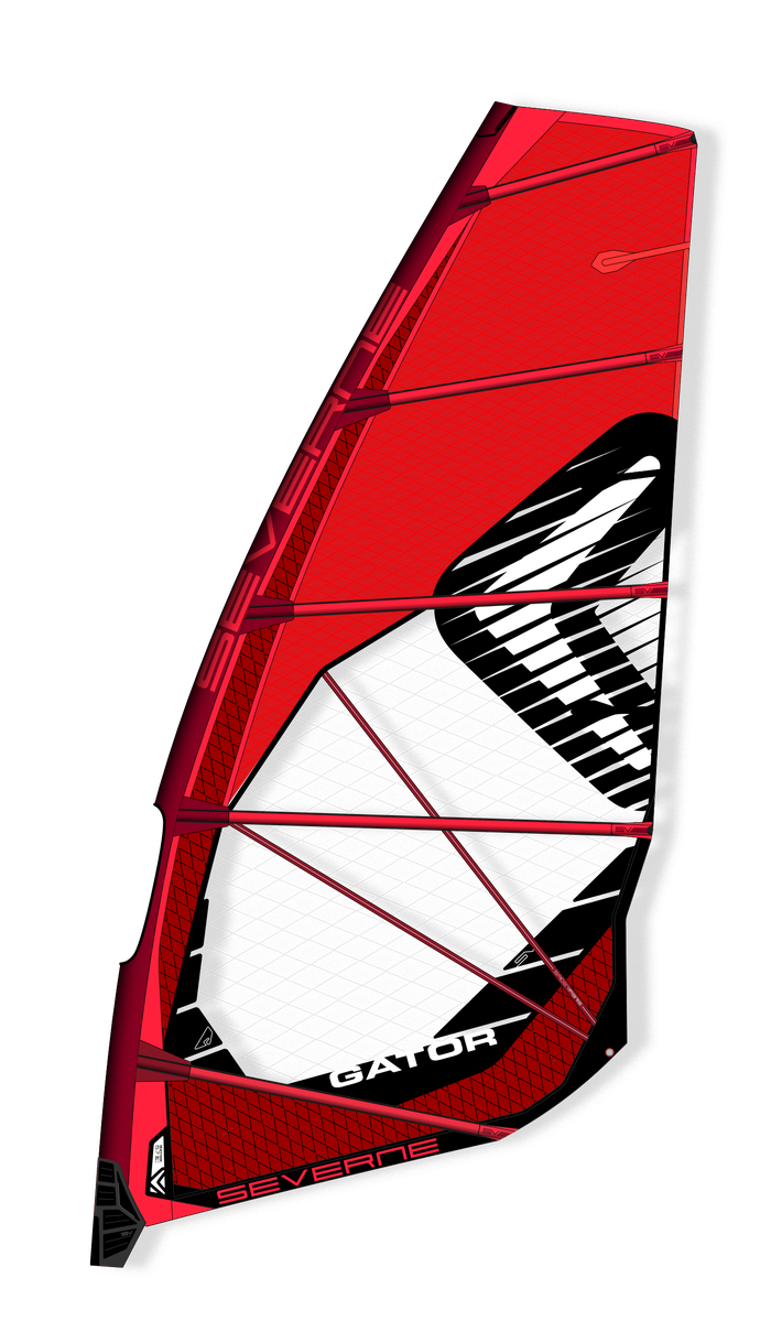 SEVERNE Windsurf Segel GATOR red 2023