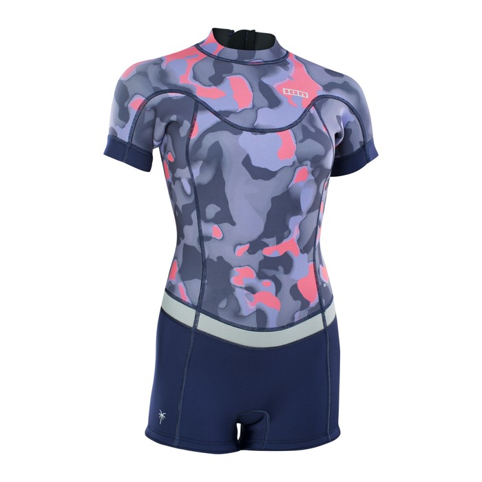 ION Neoprenanzug Amaze Shorty 2.5 SS Back Zip Damen Kurzarm 2023