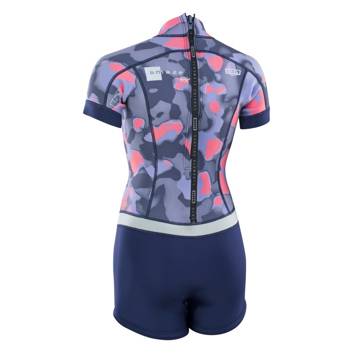 ION Neoprenanzug Amaze Shorty 2.5 SS Back Zip Damen Kurzarm 2023
