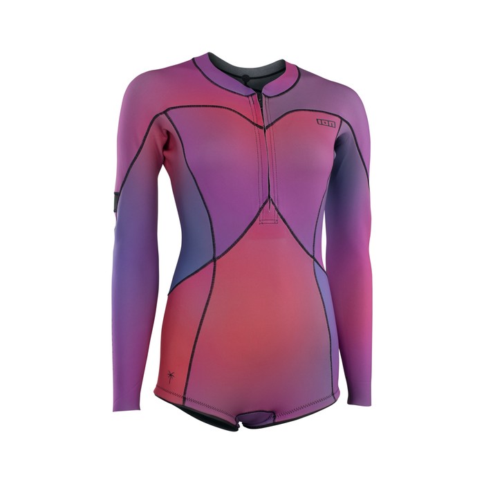 ION Neoprenanzug Amaze Hot Shorty 1.5 LS Front Zip Damen Langarm 2024