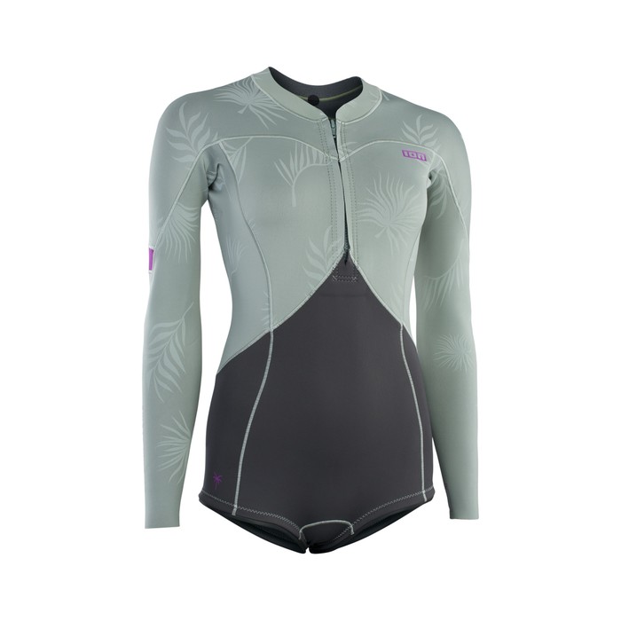 ION Neoprenanzug Amaze Hot Shorty 1.5 LS Front Zip Damen Langarm 2024