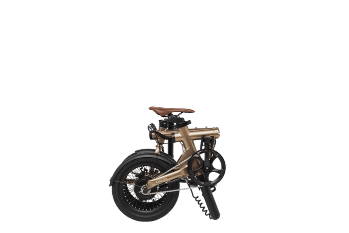 eXXite XXS e-bike Klappfahrrad Kupfer matt