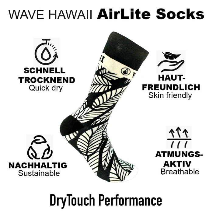 Wave Hawaii AirLite DryTouch Socks D9