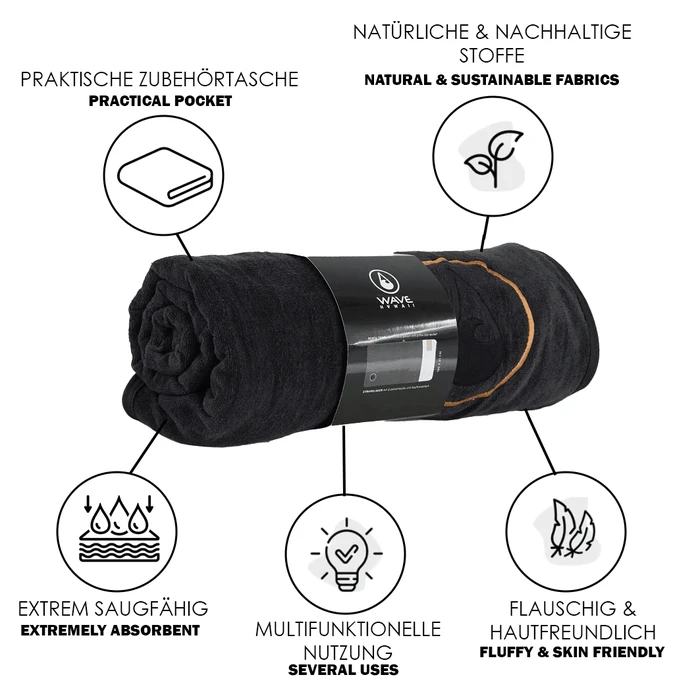 Wave Hawaii Strandtuch Siete Badetuch