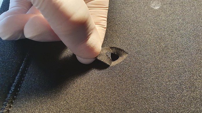 M2 Neopren Reparaturset / Hot Melt Patches zum Aufbügeln 