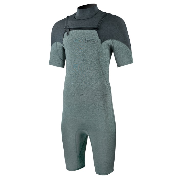 Prolimit Neoprenanzug Mercury  Shorty Freezip 2/2  - FL Black/Teal Herren 2024