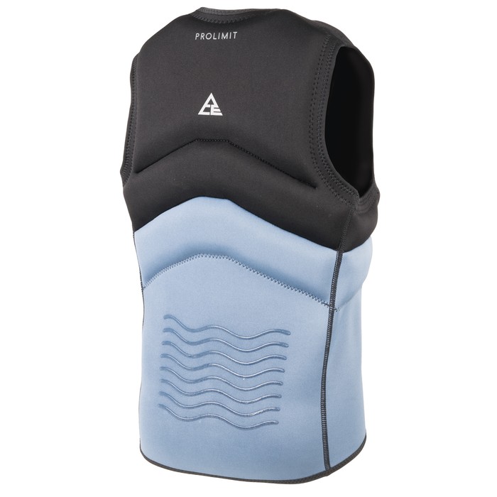 Prolimit Prallschutzweste ACE Halfpadded vest Frontzip Black/Blue 2025