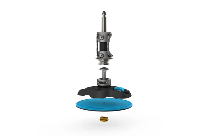 Unifiber Windsurf Mastfuß Baseplate Tendon Joint HD (U-Pin) V2