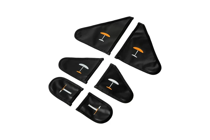 Unifiber Blackline Wingfoil Board-Quiverbag