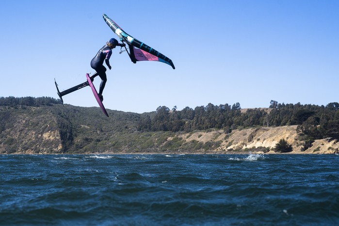 ION Wing Leash Core Coiled Wrist