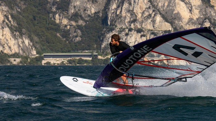 Duotone Windsurf Board Falcon_Fin D/LAB - Boards 2025