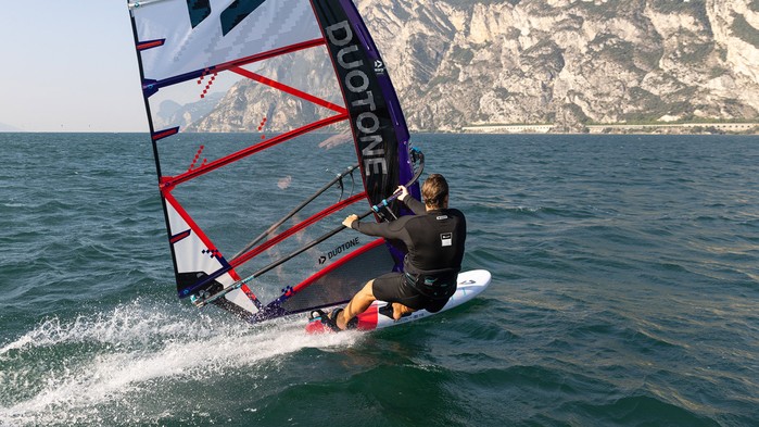 Duotone Windsurf Board Falcon_Fin D/LAB - Boards 2025