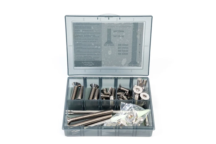 AXIS One TITANIUM Screwset and Toolset for All Black Series, S-Series