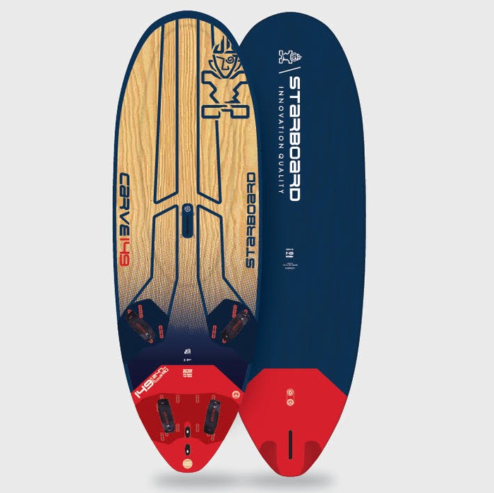 Starboard Windsurf Board CARVE Wood Sandwich 2024
