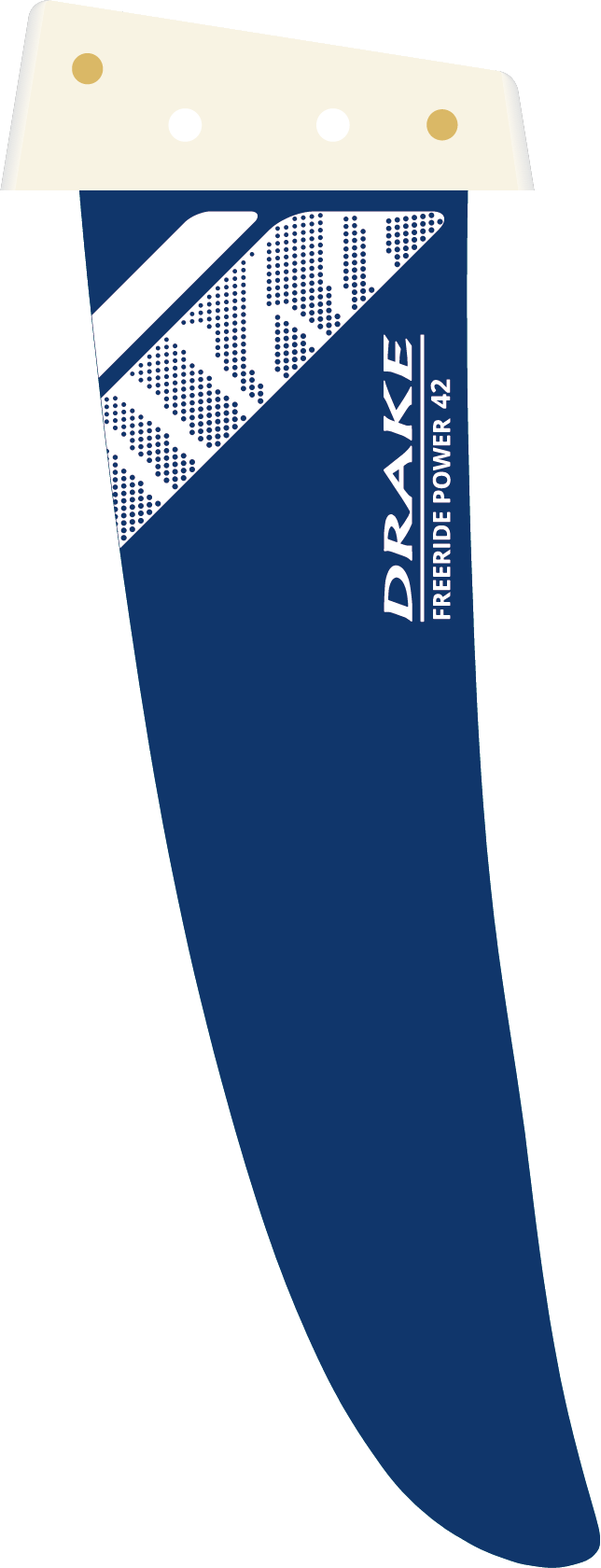 Starboard Windsurf Finne DRAKE FREERIDE POWER - Deep Tuttle Box 2024