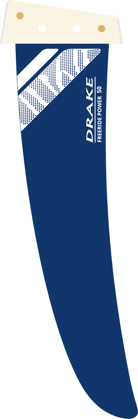 Starboard Windsurf Finne DRAKE FREERIDE POWER - Deep Tuttle Box 2024