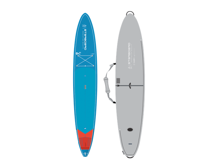 Starboard SUP Hardboard GENERATION Blue Carbon inklusive Boardbag 2024