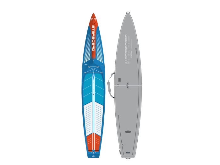 Starboard SUP Gen R Blue Carbon inklusive Boardbag 2024