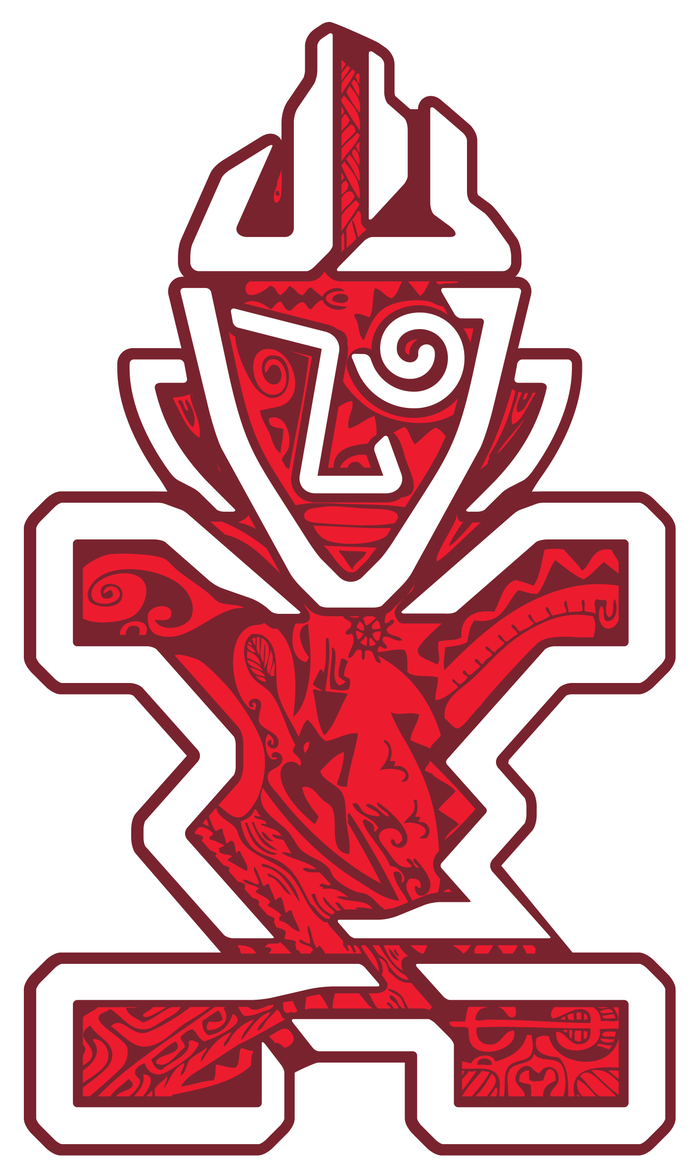 Starboard Promo Sticker TIKI SUP Red