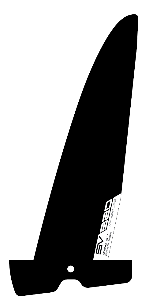 SEVERNE Windsurf Finne F SERIES - Power Box