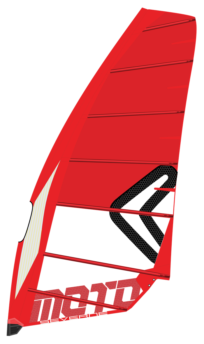 SEVERNE Windsurf Segel MOTO red 2024