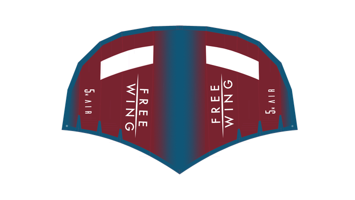 Starboard Foil Wing FREEWING AIR V3 Dark Red and Dark Blue 2024