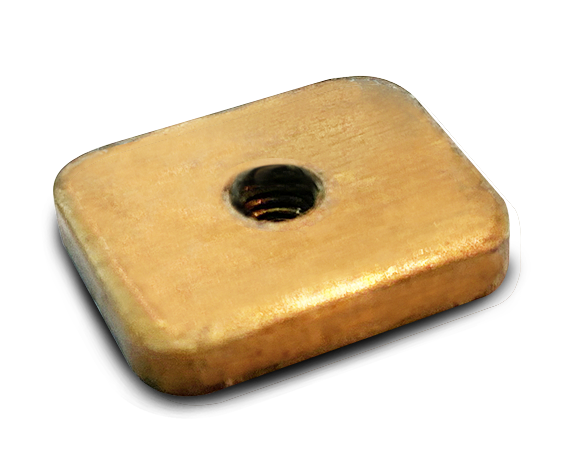 Starboard SB24  SQUARE BRASS WASHER M4Pack of 10 .