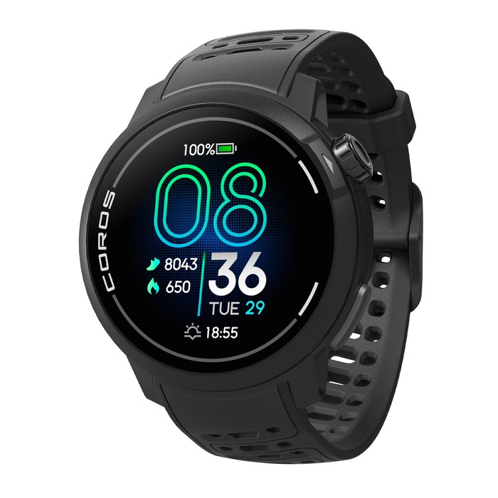 COROS PACE Pro GPS-Sportuhr mit SIlikon-Armband