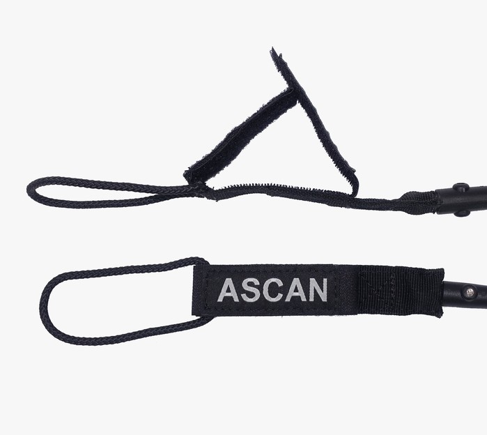 Ascan Board Leash 11 ft coiled