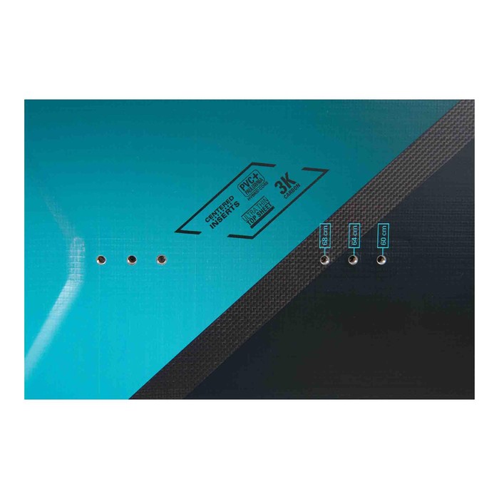 Naish 2025 Motion Nvision with G10 asymmetrical fins