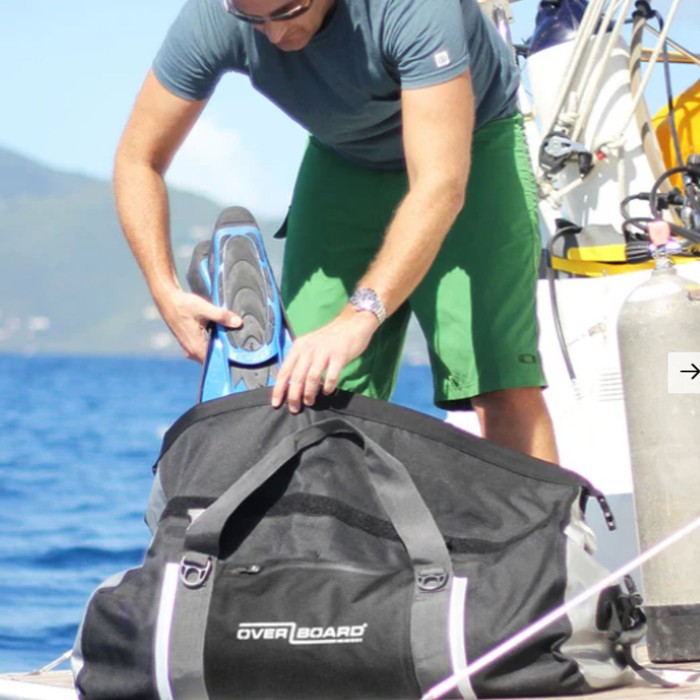 OverBoard wasserdichte Duffel Bag 90 Liter Schwarz