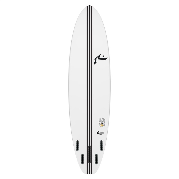 Surfboard RUSTY TEC Egg Not 7.6 Quad Single
