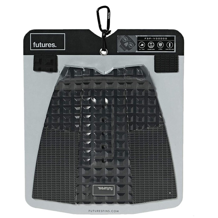 FUTURES Traction Pad Surfboard Footpad 3pc Voodoo