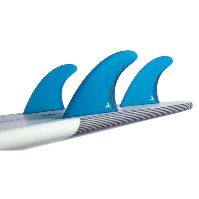 ROAM Thruster Fin Set Performer Large one tab Blau