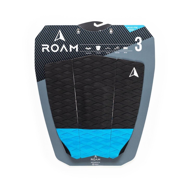 ROAM Footpad Deck Grip Traction Pad 3-tlg Blau