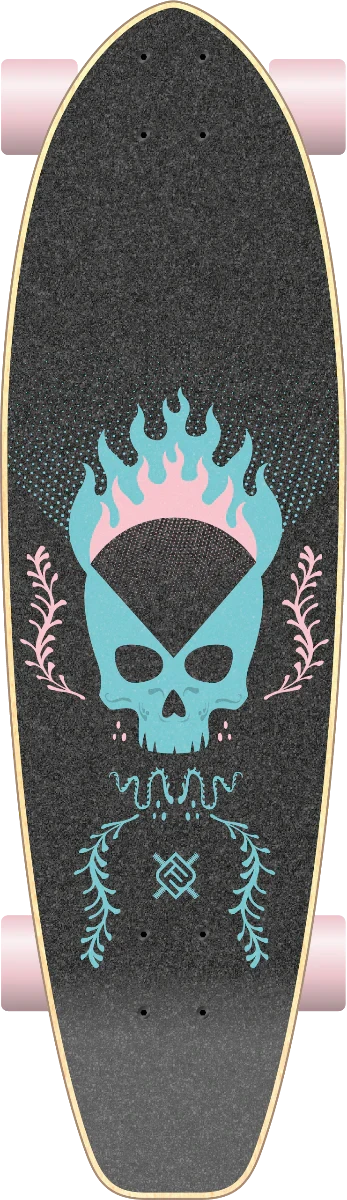 Flying Wheels Carving Skateboard 32 Snakull