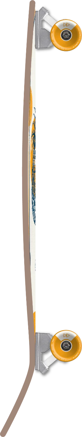 Flying Wheels Carving Skateboard 35 Tropical