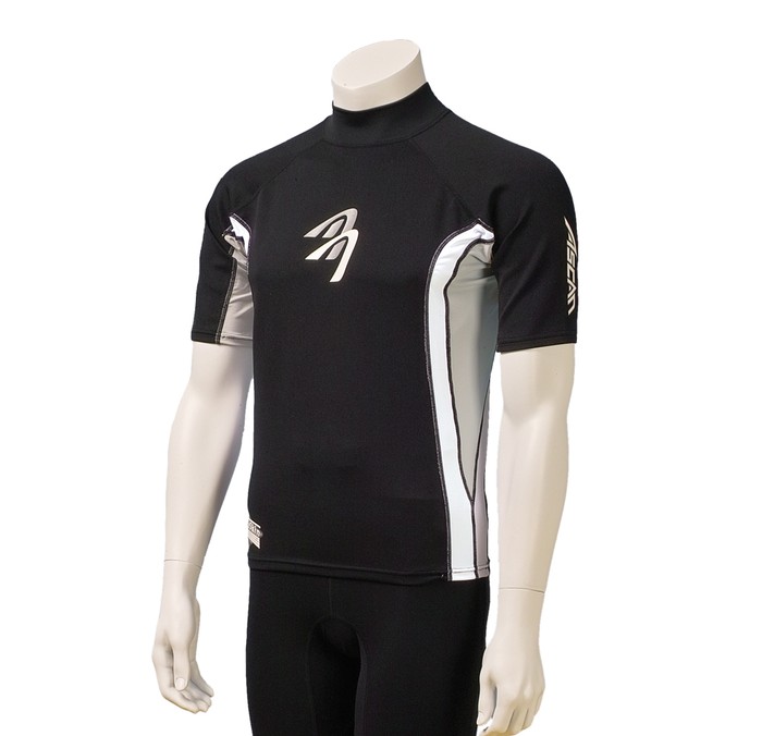 Ascan Metalite / Lycra UV-Schutz Rash Vest Neopren Unterzieher