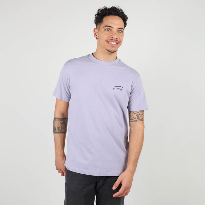 Oxbow Crew neck sort sleeves large cut organic cotton tee-shirt. Q2TRAVIS