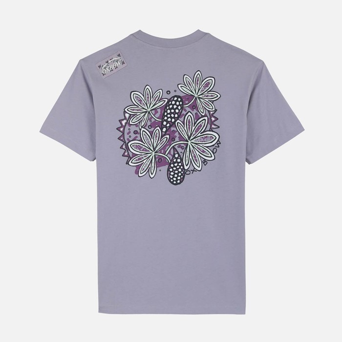 Oxbow Crew neck sort sleeves large cut organic cotton tee-shirt. Q2TRAVIS