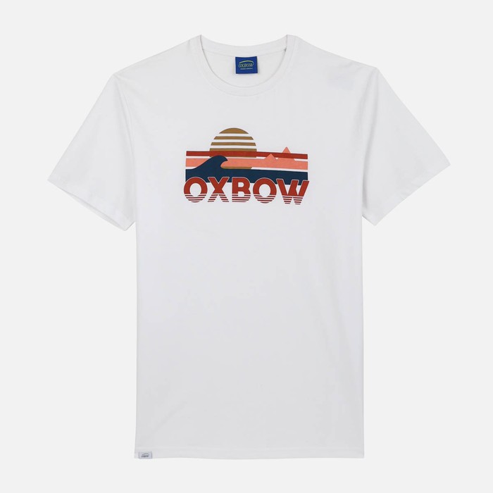 Oxbow Crew neck short sleeves straight cut cotton tee-shirt. Q2TREZERES