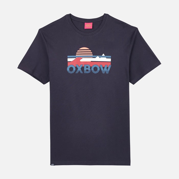 Oxbow Crew neck short sleeves straight cut cotton tee-shirt. Q2TREZERES