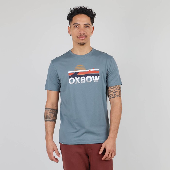Oxbow Crew neck short sleeves straight cut cotton tee-shirt. Q2TREZERES