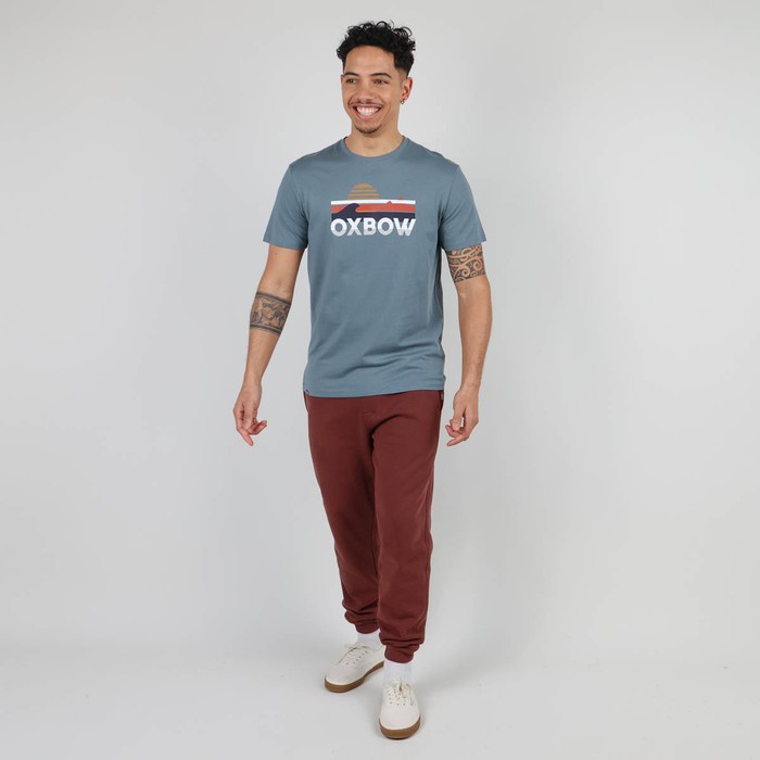Oxbow Crew neck short sleeves straight cut cotton tee-shirt. Q2TREZERES