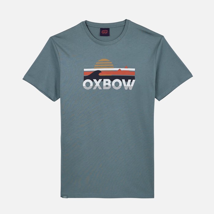 Oxbow Crew neck short sleeves straight cut cotton tee-shirt. Q2TREZERES