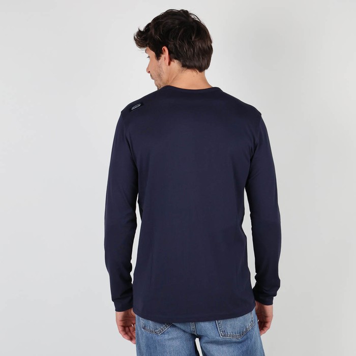 Oxbow Long sleeves crew neck straight cut organic cotton tee-shirt. Q2TRIVOR