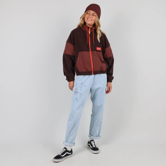 Oxbow Zippered high neck polyester fleece. Q2SIWAN