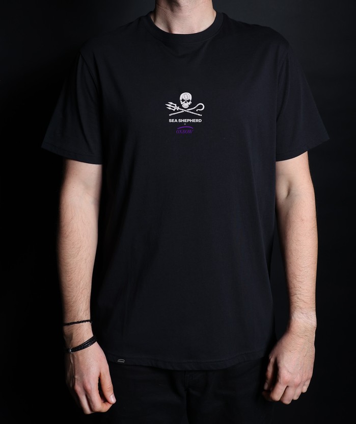 Oxbow T-Shirt Collab Edition Sea Shepherd schwarz